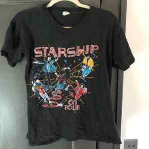 Vintage RARE 80’s Jefferson Starship Tour T shirt